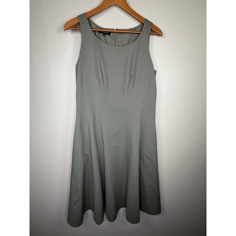 Lafayette 148 NY Women's‎ Dress Sz 8 Minimalist Luxury Classic Sleeveless